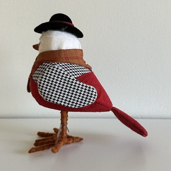 Target Spritz HANSY Bird Cowboy Hat Scarf Overalls Wondershop 2018 - Picture 5 of 7